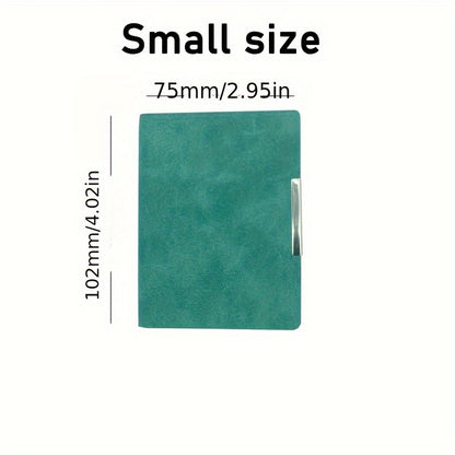 6 Colors, A7 Pocket Notebook Small Notebook for Office Use, Small Fresh Portable Notebook with Soft Cover, Mini Notebook