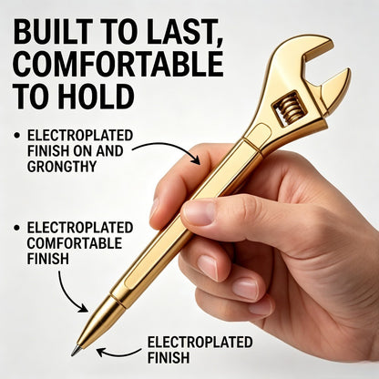 [Hiiot]Hammer Screwdriver Shaped Neutral Pen; School, Office, Smooth Writing; Holiday Gifts; Gift Selection; Party Exchange; Commemorative Collection; Atmosphere Decoration; Festive Crowds; Party Attendees; Gifting Crowds; Atmosphere Enthusiasts; Co
