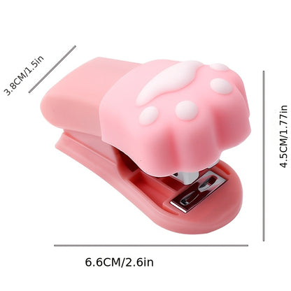Cat Paw Mini Stapler