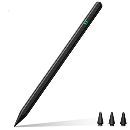 Capacitive Stylus Pen for iPad, Tablet Accessories with Button, Fast Charging, Palm Rejection & Tilt Sensitivity for Drawing & Writing, Compatible with iPad 2018-2025, Pro 11"/13"/M4, Air 11"/13" M3/M2, Mini7/6/5, A16/11th-6th Gen (Back to School), Stylus