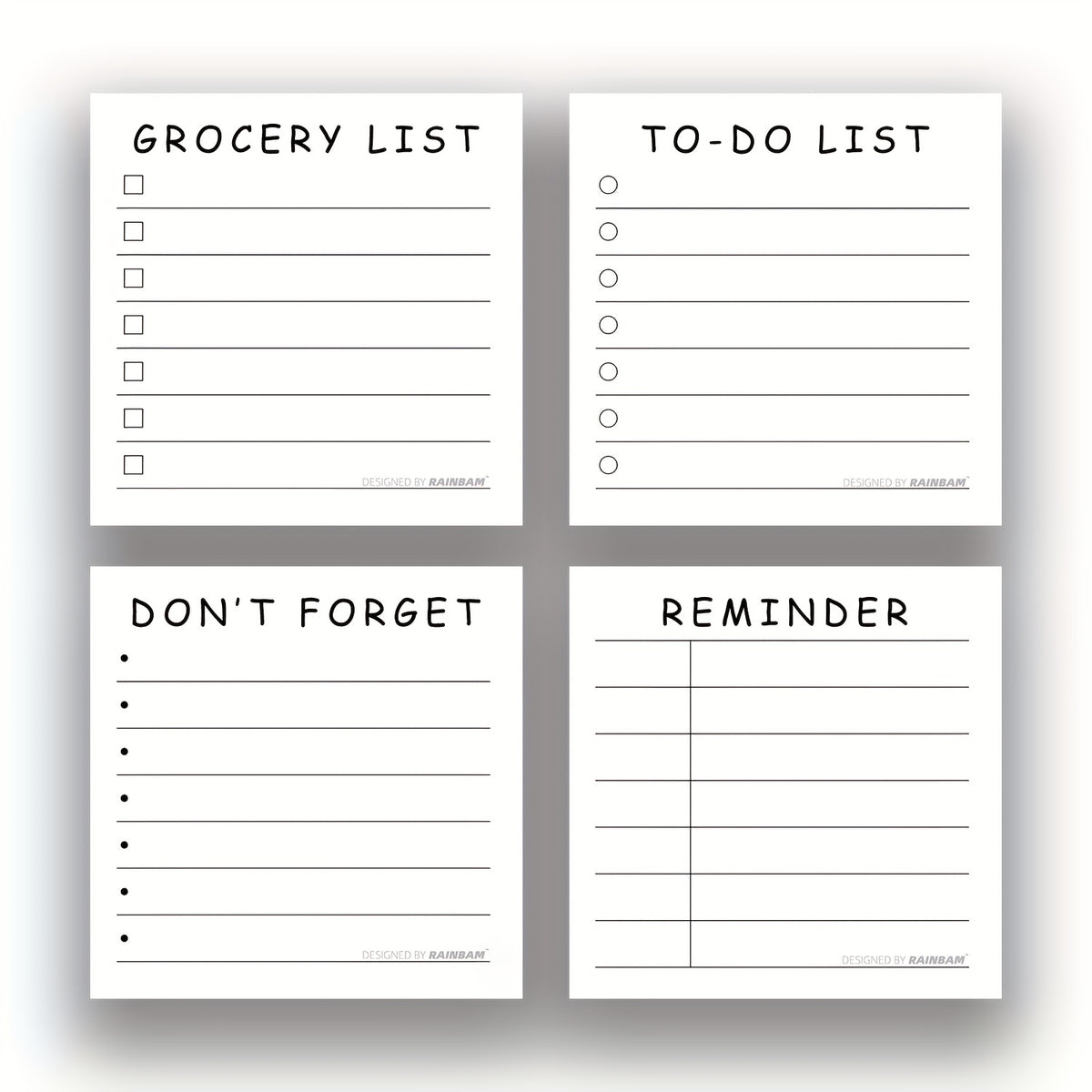 Time Management Sticky Notes Planner Notepad: 1pc/4pcs, 50 Sheets Each, Office Desk Accessories – For School, Home, and Work, Ideal Gift for Teachers, Women, and Colleagues