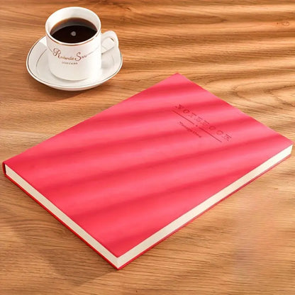 Zoti A5 Writing Notebook with Nubuck-Style Soft Cover, High-Quality Eye-Friendly 360 Pages Paper, Portable Water-Resistant Design, Ideal for School and Office Use
