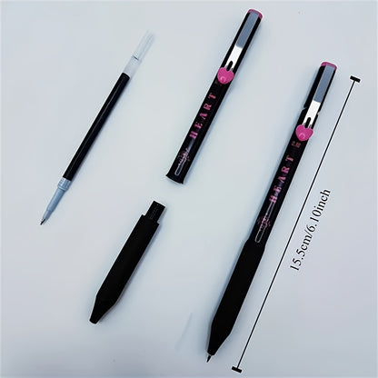 Stylish Minimalist Click Gel Pen - Ultra Fine Tips 0.18/0.28/0.38mm Ballpoint Pens for Smooth Writing Suitable for Journaling, School, Office, and Home Use