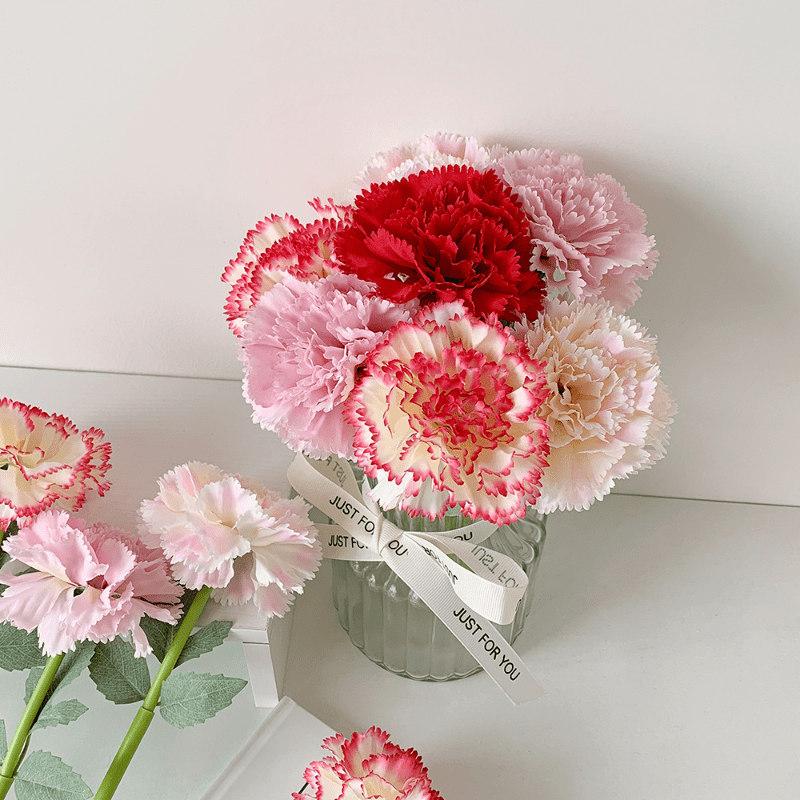 Creative Simulation Carnation Bouquet Ballpoint Pen - Mother's Day, Teacher's Day, Birthday Gift