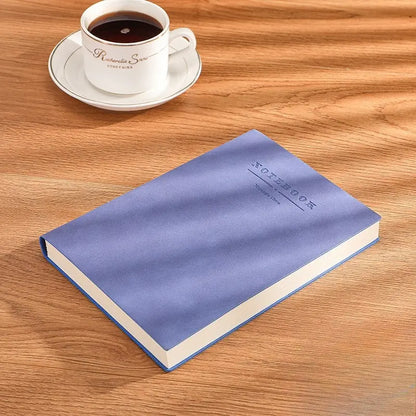 Zoti A5 Writing Notebook with Nubuck-Style Soft Cover, High-Quality Eye-Friendly 360 Pages Paper, Portable Water-Resistant Design, Ideal for School and Office Use