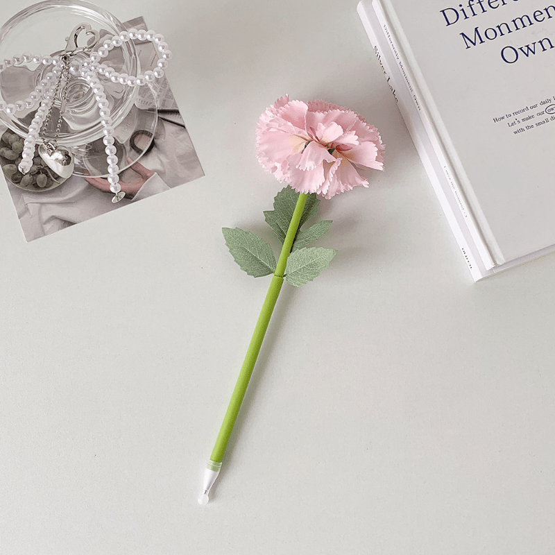 Creative Simulation Carnation Bouquet Ballpoint Pen - Mother's Day, Teacher's Day, Birthday Gift