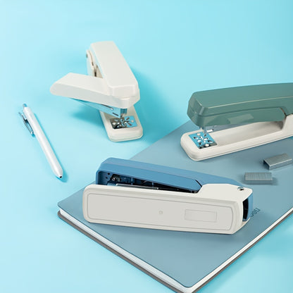 Deli Durable Swivel Stapler - Manual Office Paper Binding Tool Use 24/6 Staples