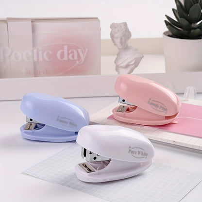 1pc Mini Stapler Portable, Student Stapler