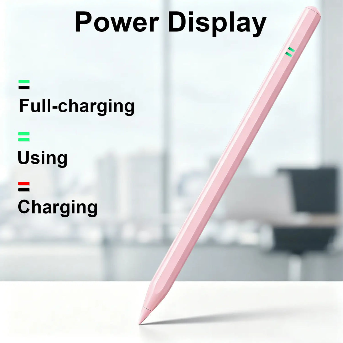 Capacitive Stylus Pen for iPad, Tablet Accessories with Button, Fast Charging, Palm Rejection & Tilt Sensitivity for Drawing & Writing, Compatible with iPad 2018-2025, Pro 11"/13"/M4, Air 11"/13" M3/M2, Mini7/6/5, A16/11th-6th Gen (Back to School), Stylus